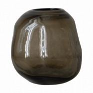 DBKD Pebble vas brun Liten Ø20 cm
