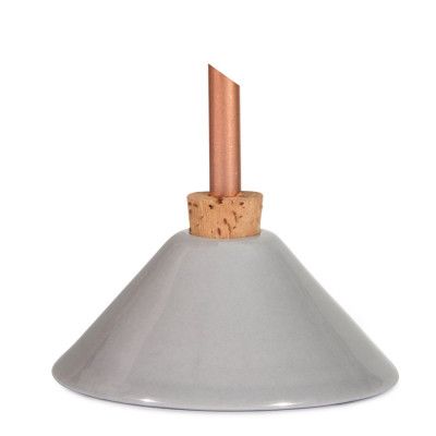 Scandinavia Form Vas Consilium L grå porslin