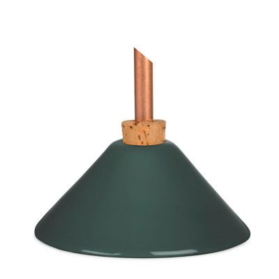 Scandinavia Form Vas Consilium L mörkgrön porslin