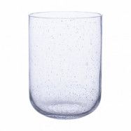 ERNST Ernst vas bubbligt glas 18 cm Klar