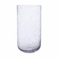 ERNST Ernst vas bubbligt glas 25 cm Klar