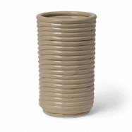 Ferm Living Corduroy vas 21 cm Cashmere