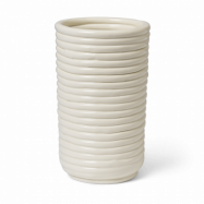 Ferm Living Corduroy vas 21 cm Off white