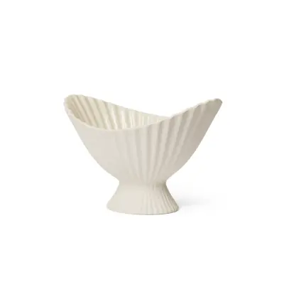 ferm LIVING - Fountain Skål W19 Off-White