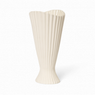 Ferm Living Fountain vas 23 cm Off white
