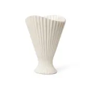 ferm LIVING - Fountain Vase Large Off-White