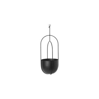 ferm LIVING - Hanging Deco Växtkruka Black