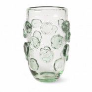 ferm LIVING Lump vas Ø17x25 cm Recycled clear