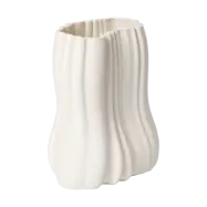 Ferm Living Moire vas 20 cm Off-white