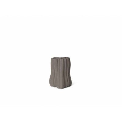 ferm LIVING - Moire Vase H20 Anthracite
