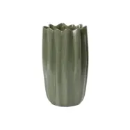 ferm LIVING - Nium vas, salviagrön, höjd 23 cm, stengods