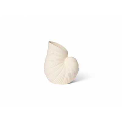 ferm LIVING - Shell Vase Off-White