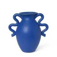 ferm LIVING - Verso Table Vase Bright Blue