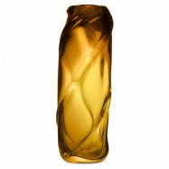 ferm LIVING Water Swirl vas Amber