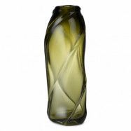 ferm LIVING Water Swirl vas Moss green