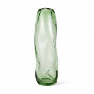 ferm LIVING Water Swirl vas Recycled glass