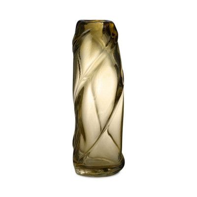 ferm LIVING - Water Swirl Vase Tall Light Yellow