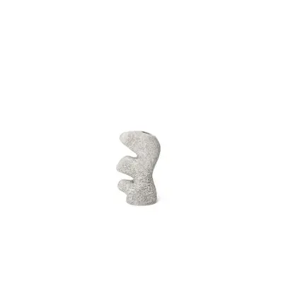 ferm LIVING - Yara Vase Small Grey Pumice