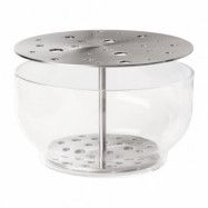 Fritz Hansen Ikebana vas rostfritt stål Stor