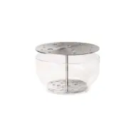 FRITZ HANSEN - Ikebana Vase Large Stainless Steel