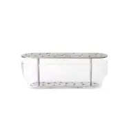 FRITZ HANSEN - Ikebana Vase Long Stainless Steel