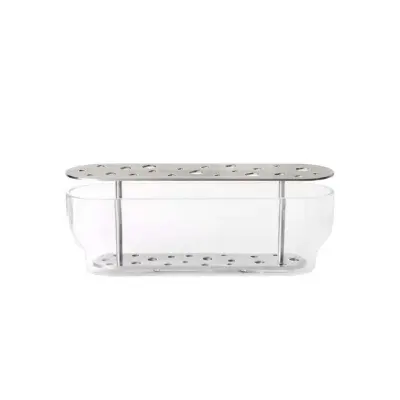 FRITZ HANSEN - Ikebana Vase Long Stainless Steel