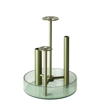 FRITZ HANSEN - Ikeru Vase High Forest Green