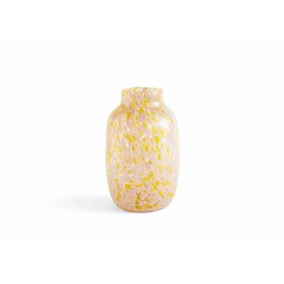 HAY - Splash Vase Round Large Light Pink/Yellow