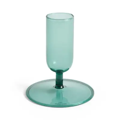 HAY - Tiny blomvas grön glas höjd 8,6 cm