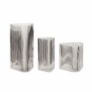 Hübsch Hübsch vas 3-pack Klar
