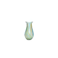 Hübsch - Kaleido Vase Blue/Yellow