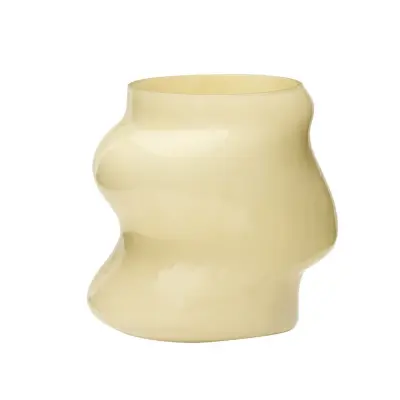 Hübsch - Lote-vas i sandfärg, höjd 20 cm –