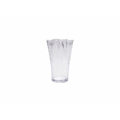 Hübsch - Ruffle Vase Clear