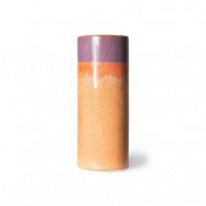 HKliving 70s ceramics vas XS Ø7,5x19 cm Sunset