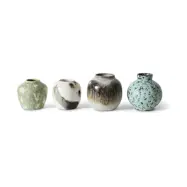 HKliving 70's vaser small 4 delar Canyon