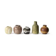 HKliving 70's vaser small 5 delar Pursuit