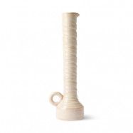 HKliving Vas 9x30,5 cm Cream