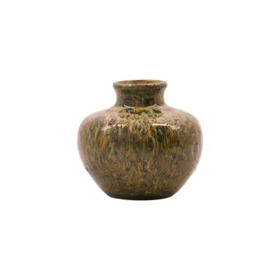 House Doctor - HDBodi vas, brun, höjd 9 cm, keramik –