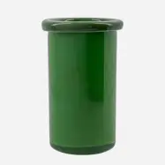 House Doctor - HDBuck vas, grön, höjd 23 cm, glas