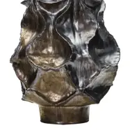 House Doctor - Waves vas höjd 34 cm grå sten