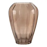 HOUSE NORDIC Vas - Vas, glas, brun,ø22x29 cm