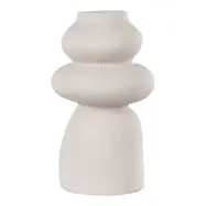 HOUSE NORDIC Vase - Vas, keramik, beige,ø14,5x26,5 cm