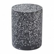 Humdakin Humdakin Terrazzo vas med lock Ø13 cm Black