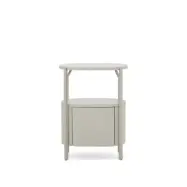 KAVE HOME Arely badrumsskåp, med 1 låda - vit MDF och stål (60x40)