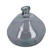 KAVE HOME Brenna vas i 100%återvunnet blått glas, 33 cm
