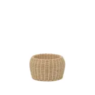KAVE HOME Zilna vas, rund - naturlig rotting (H:19cm)