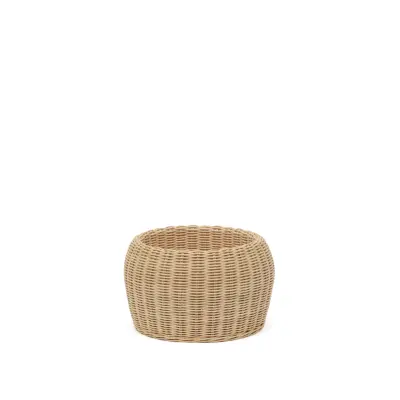 KAVE HOME Zilna vas, rund - naturlig rotting (H:19cm)