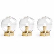 KLONG Orbis vas 3-pack Mässing