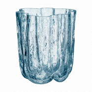 Kosta Boda Crackle vase cirkulär 12,1 cm Klar