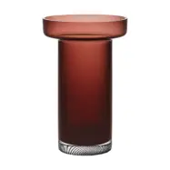 Kosta Boda Limelight Rose vas 23 cm Caramel
